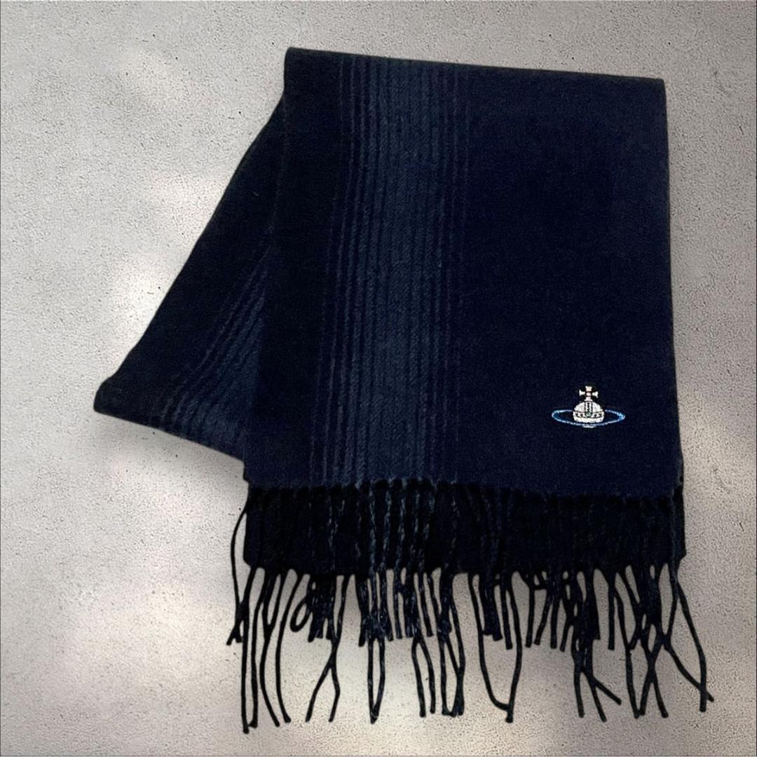 2.2万 未使用級 ヴィヴィアンウエストウッド カシミヤ100 刺繍 2way