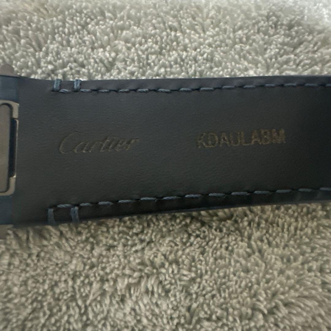 Cartier カルティエ サントス ドゥ カルティエ LM 純正レザーベルト