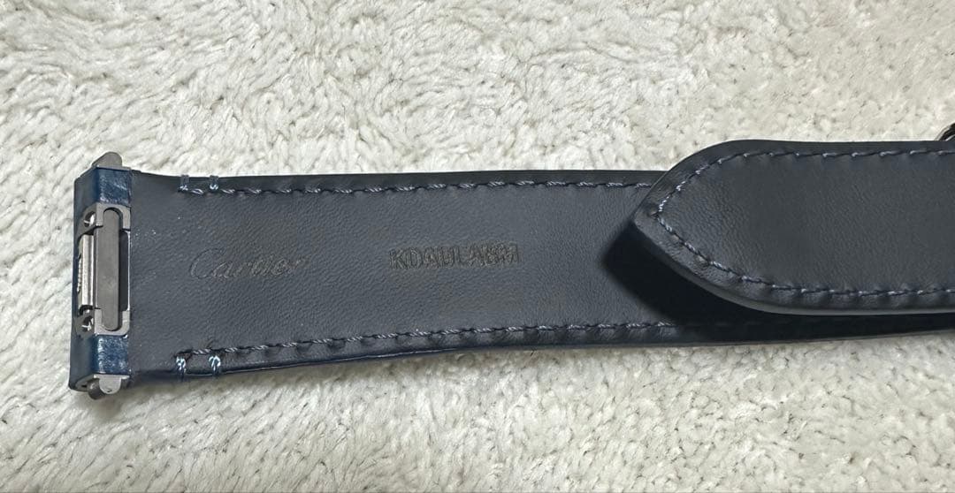 Cartier カルティエ サントス ドゥ カルティエ LM 純正レザーベルト