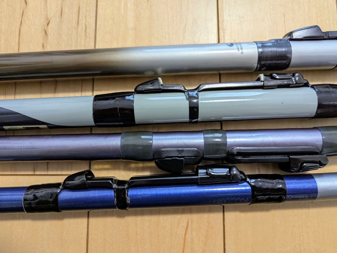 投げ竿4本セット Daiwa SURF SWING 25-420他3本