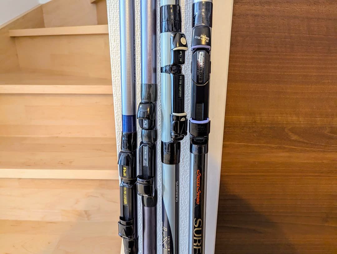 投げ竿4本セット Daiwa SURF SWING 25-420他3本