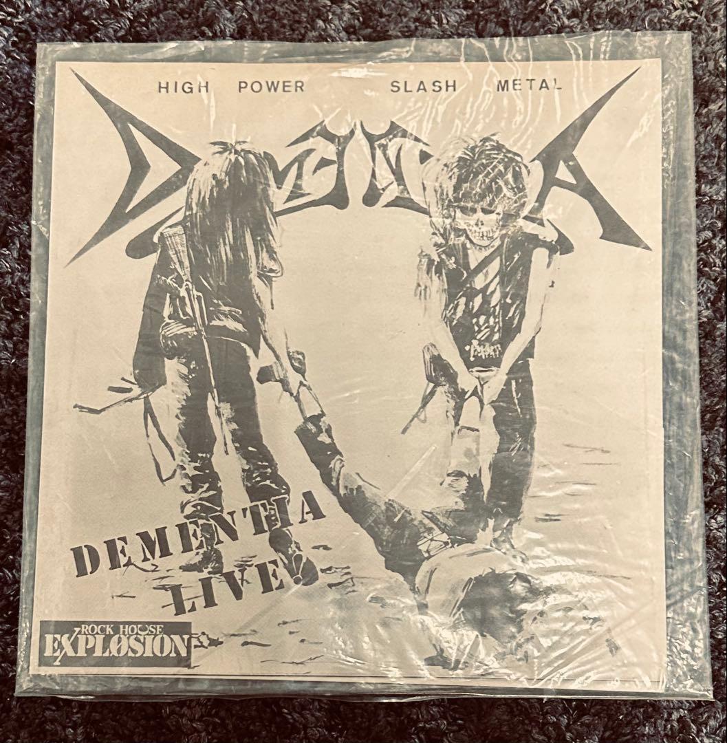 DEMENTIA LIVE ソノシート X JAPAN TAIJI在籍