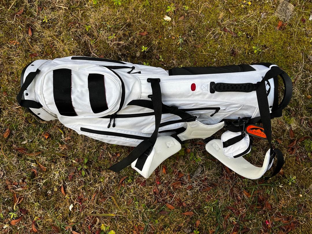 BRIEFING×SUN MOUNTAIN キャディバッグ ホワイト