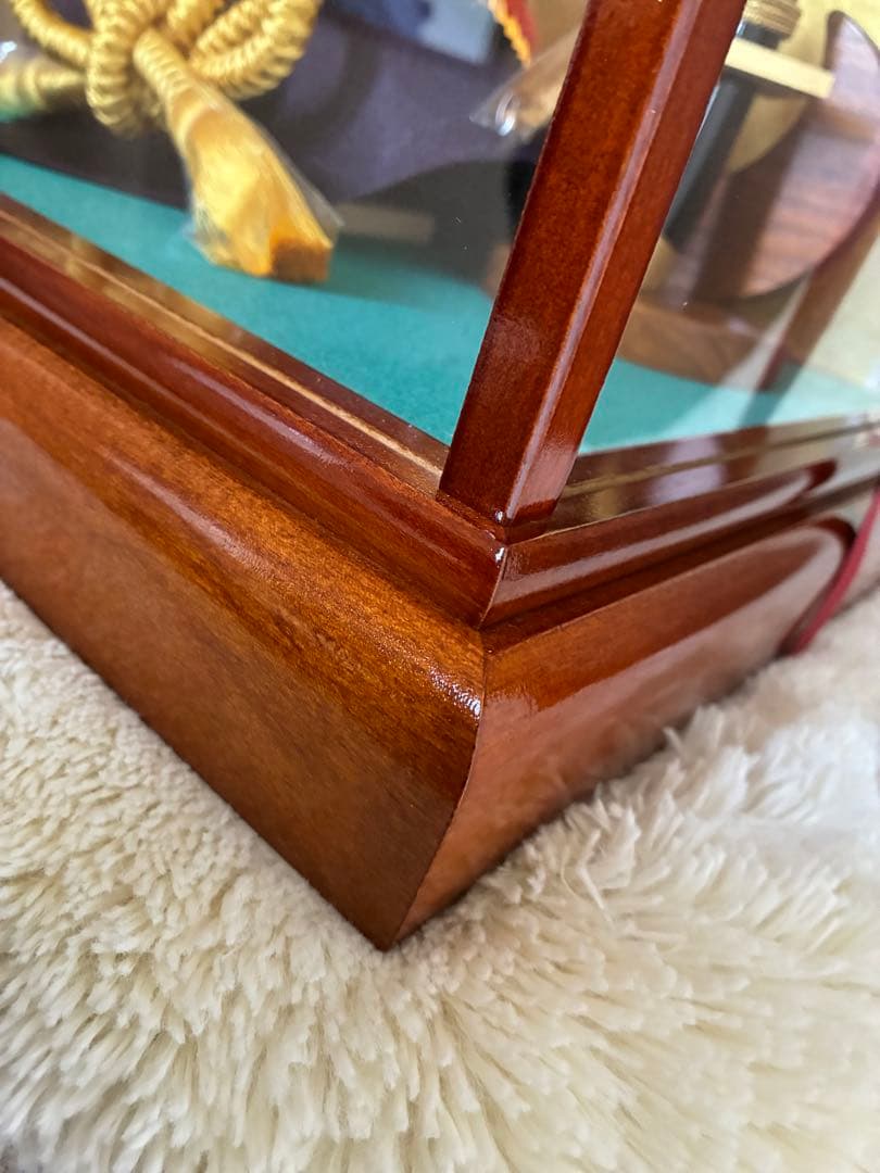 34‼️美品❗️ 兜飾りと雛人形　まとめ売りガラスケース入り