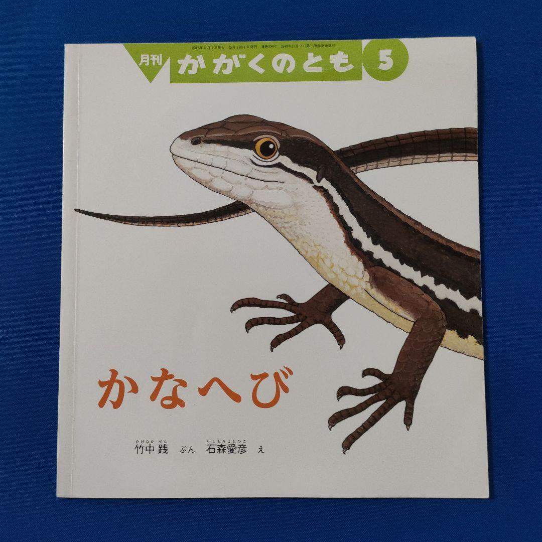 かがくのとも　こどものとも　かなへびくんの絵本　かなへび　福音館