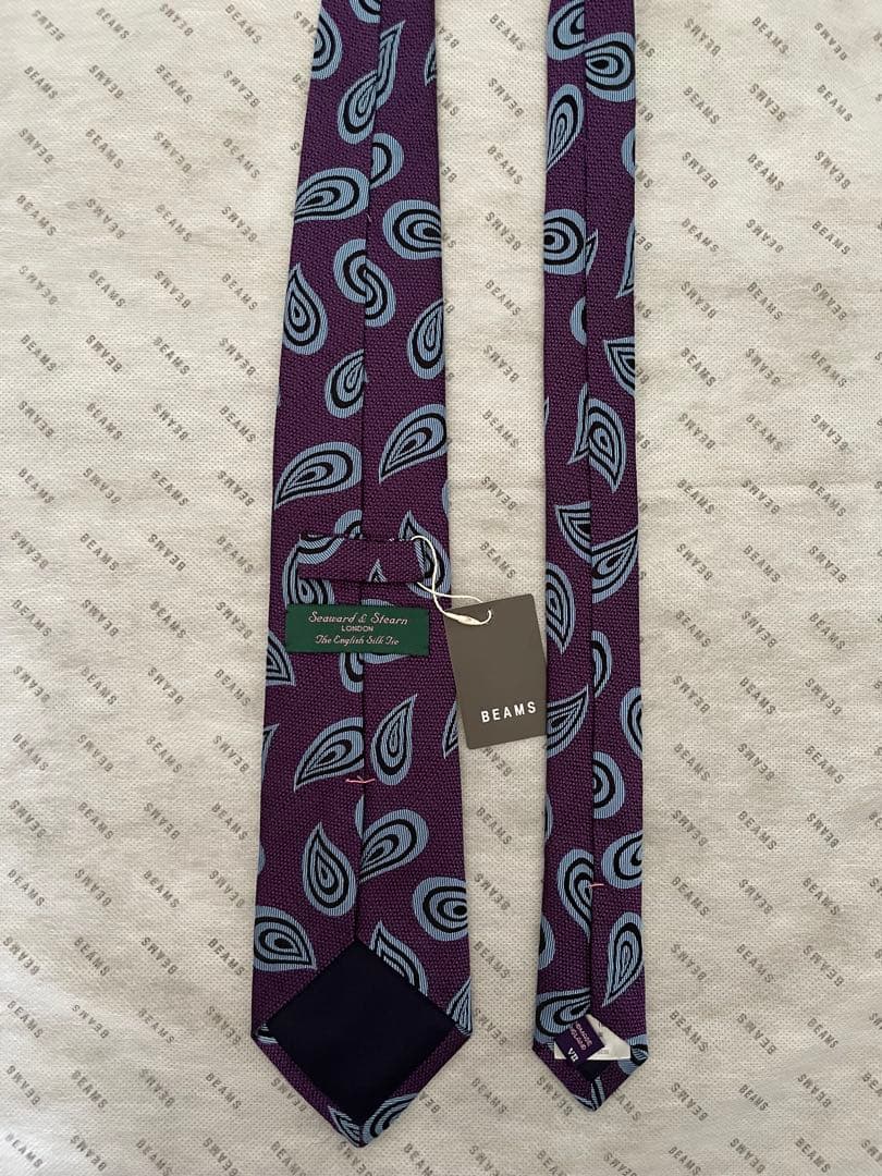 【新品未使用】Seaward & Stearn × BEAMS F別注ネクタイ