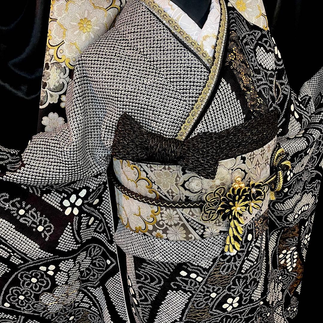 ◾️振袖フルセット■総絞り■扇面松梅■成人式■振袖一式■振り袖振袖セット