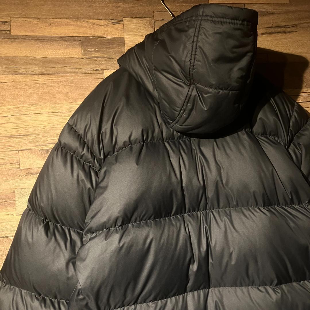 le coq ルコック　ベンチコート　ダウン80%　黒/フード　サイズM