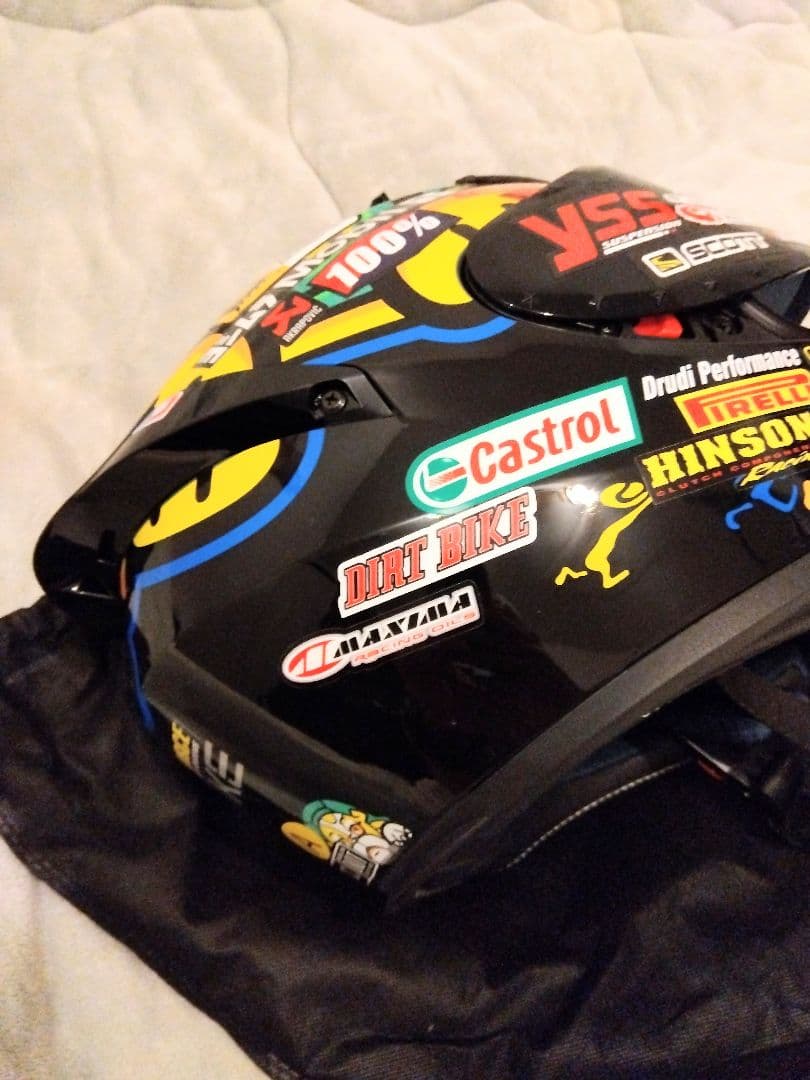 【新品】限定デザイン１点物！フルフェイスヘルメット★XL★『工房SSS』制作！