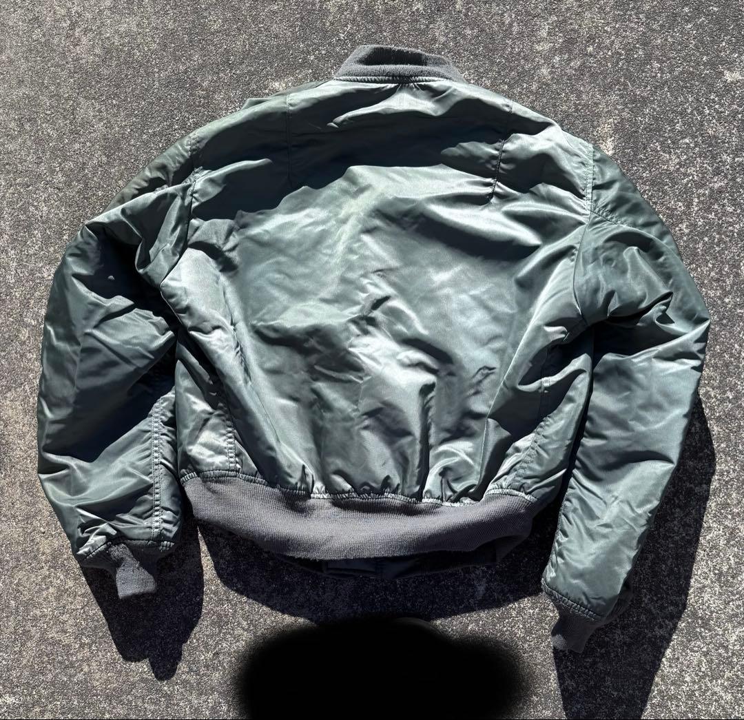 か*う様 80s 90s USA製 ALPHA アルファ MA-1フライトジャケ