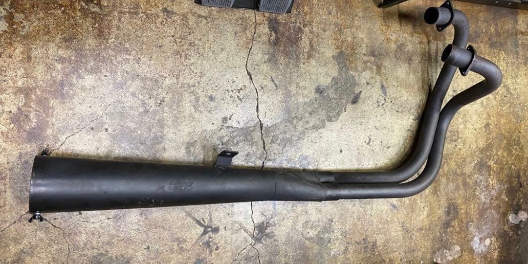 新河岸メガホン　シンガシメガホン　cb250t cb400t マフラー