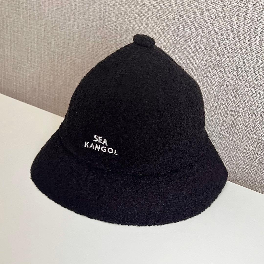 KANGOL × WIND AND SEA Bermuda Casual L 黒