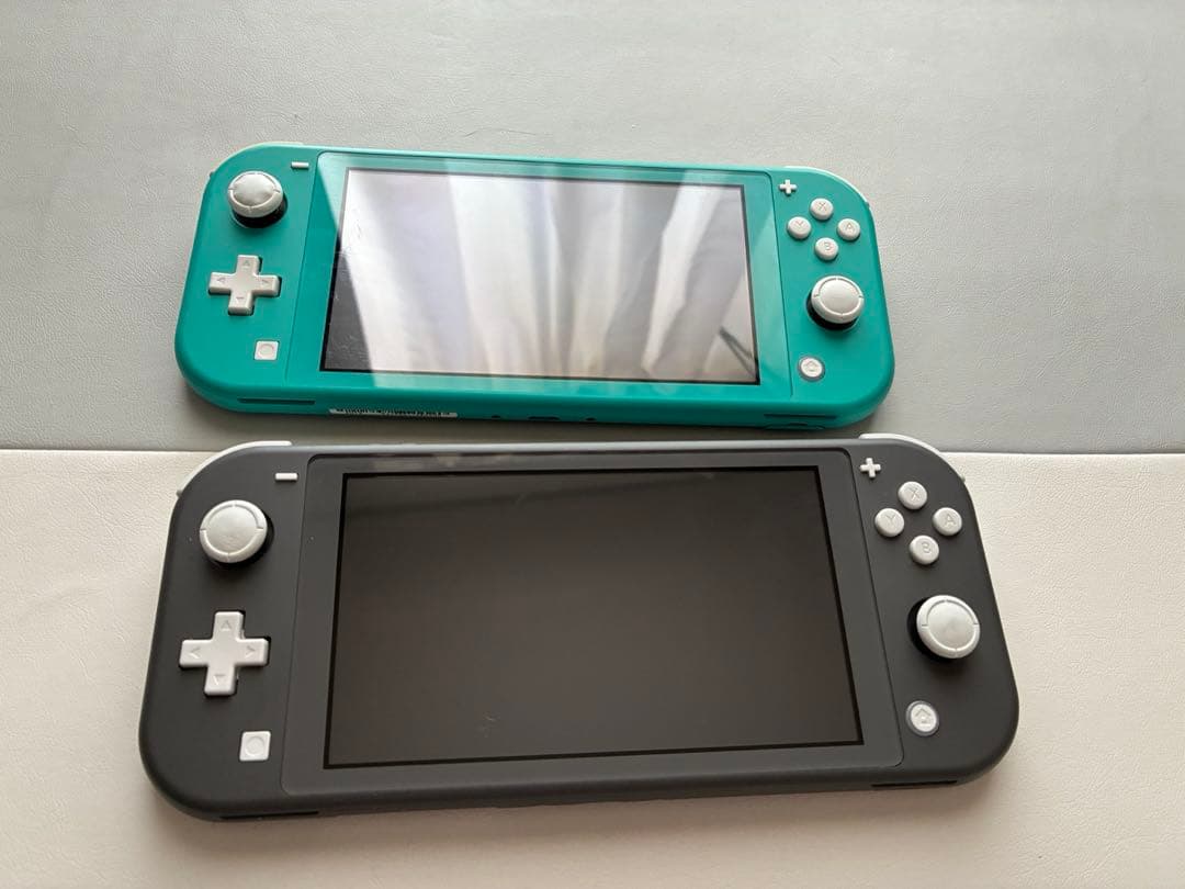 【限界価格】Switch Lite 2台セット 動作良好（グレー＆ターコイズ）