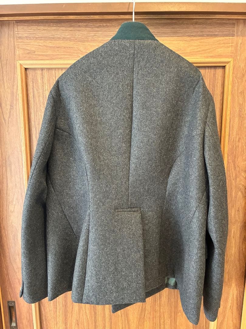 25AW/新品未使用】kolor ウールスポンジダンボール ジャケットコート