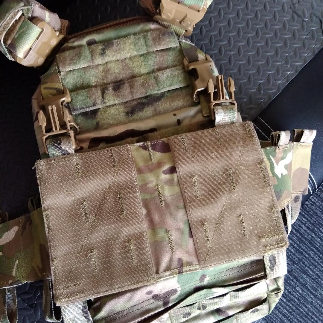 イェーガークラフトデザイン　ASPCⅡ プレートキャリアー マルチカム　改造品