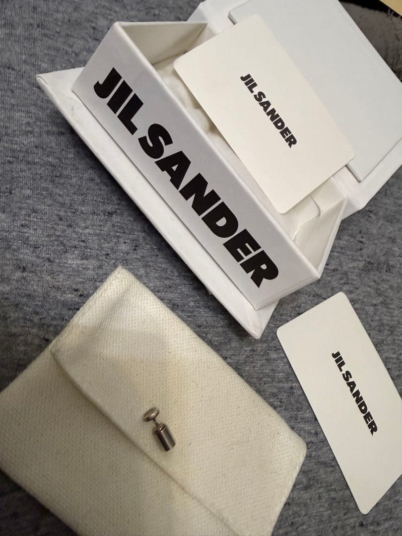 JIL SANDER シルバーピアス(片耳用)