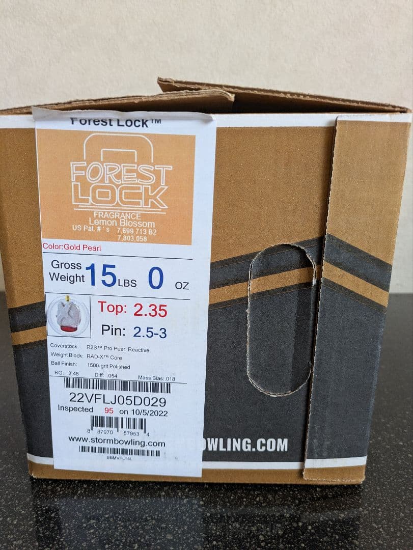 【超美品】Storm フォレストロック 15ポンド　プラグなし