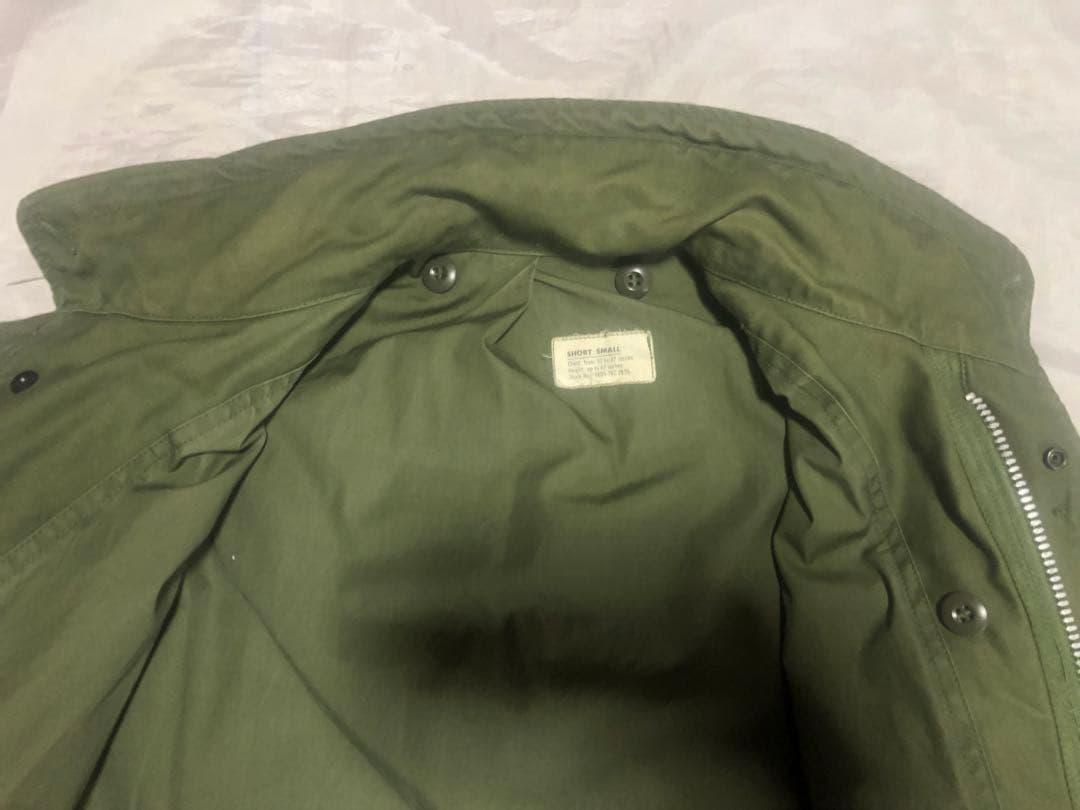 希少 60’s U.S.ARMY 米軍実物品 M-65 1st