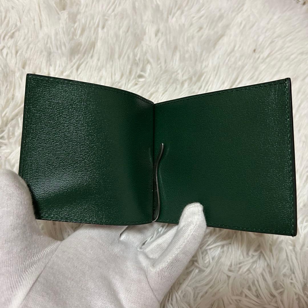 ⭐️極美品⭐️ダンヒル マネークリップ エナメル 二つ折り メンズ ブラウン