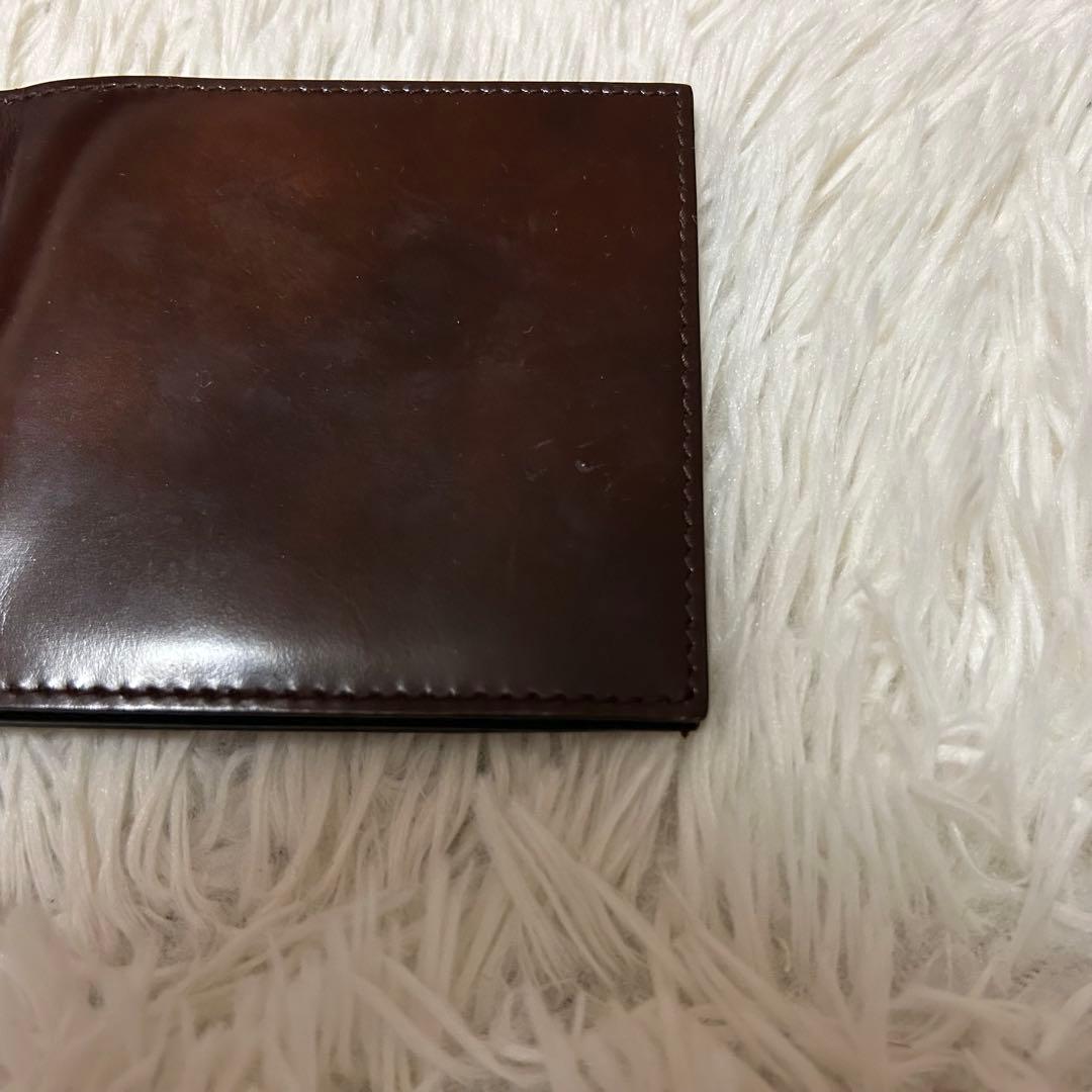 ⭐️極美品⭐️ダンヒル マネークリップ エナメル 二つ折り メンズ ブラウン