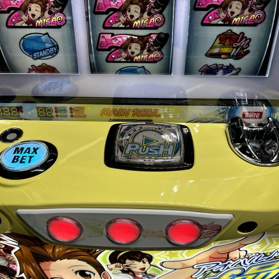 パチスロ「アオハル♪操 A‐LIVE」 不要機付　パチスロ実機　送料無料