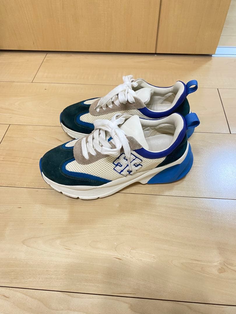 TORY BURCH スニーカー ネイビー/ホワイト/ブルー