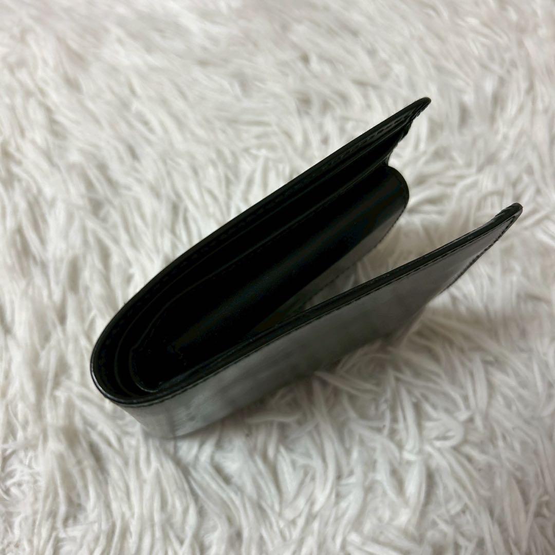 ホワイトハウスコックス ブライドルレザー 二つ折り 財布 ブラック