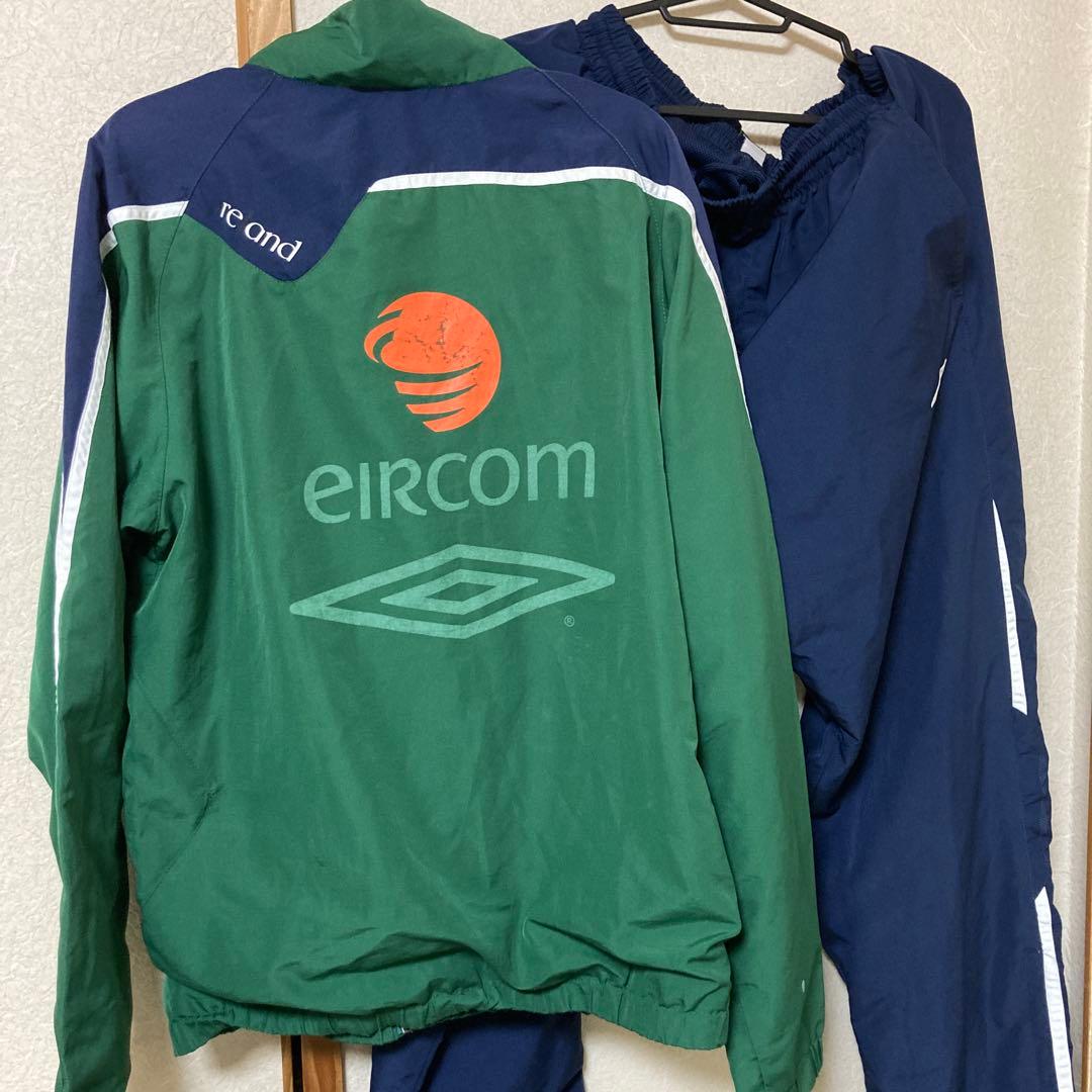 Umbro アイルランド代表 ピステ ウィンドブレーカー　サッカー　ジャージ上下