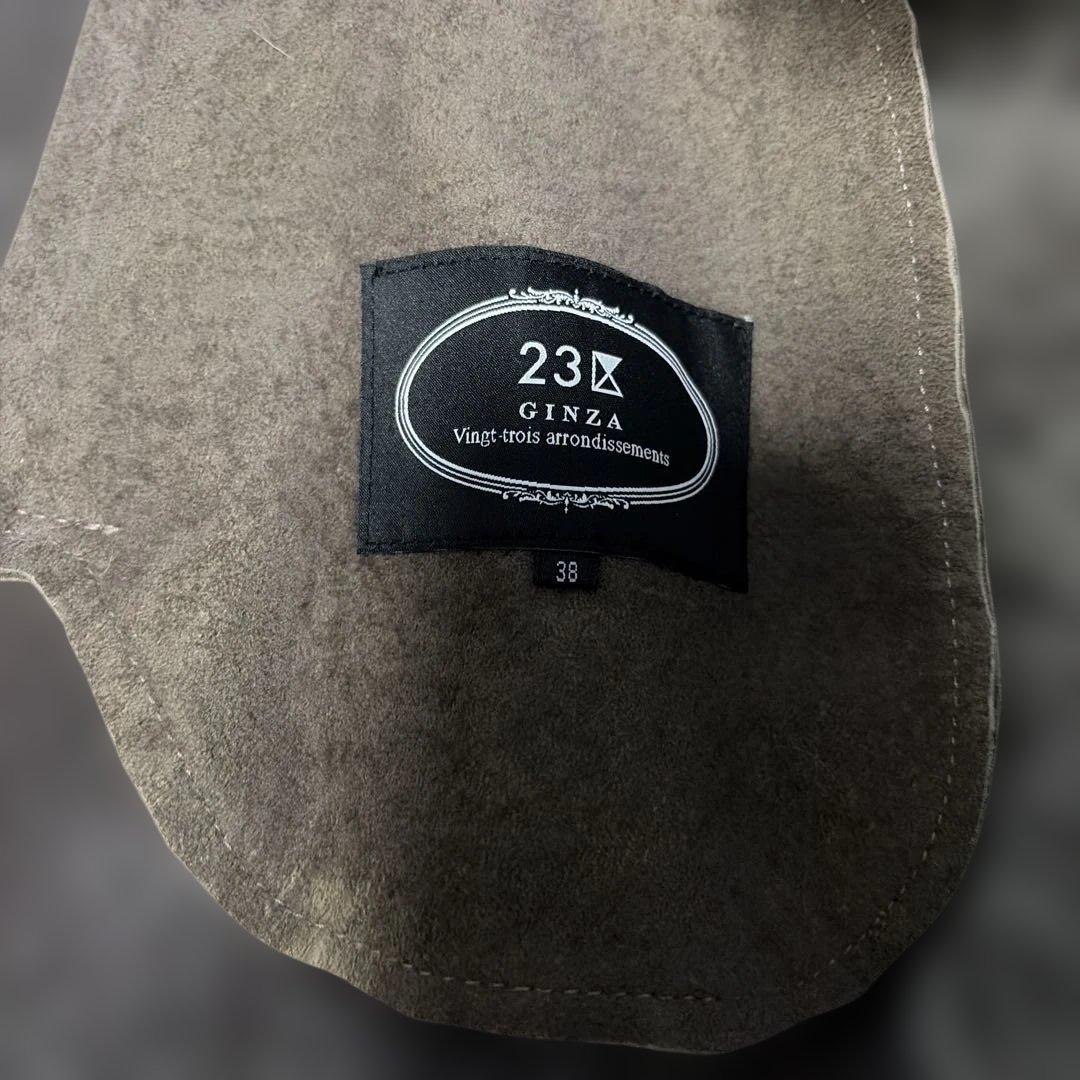 23区　GINZA ファーコート　羊革