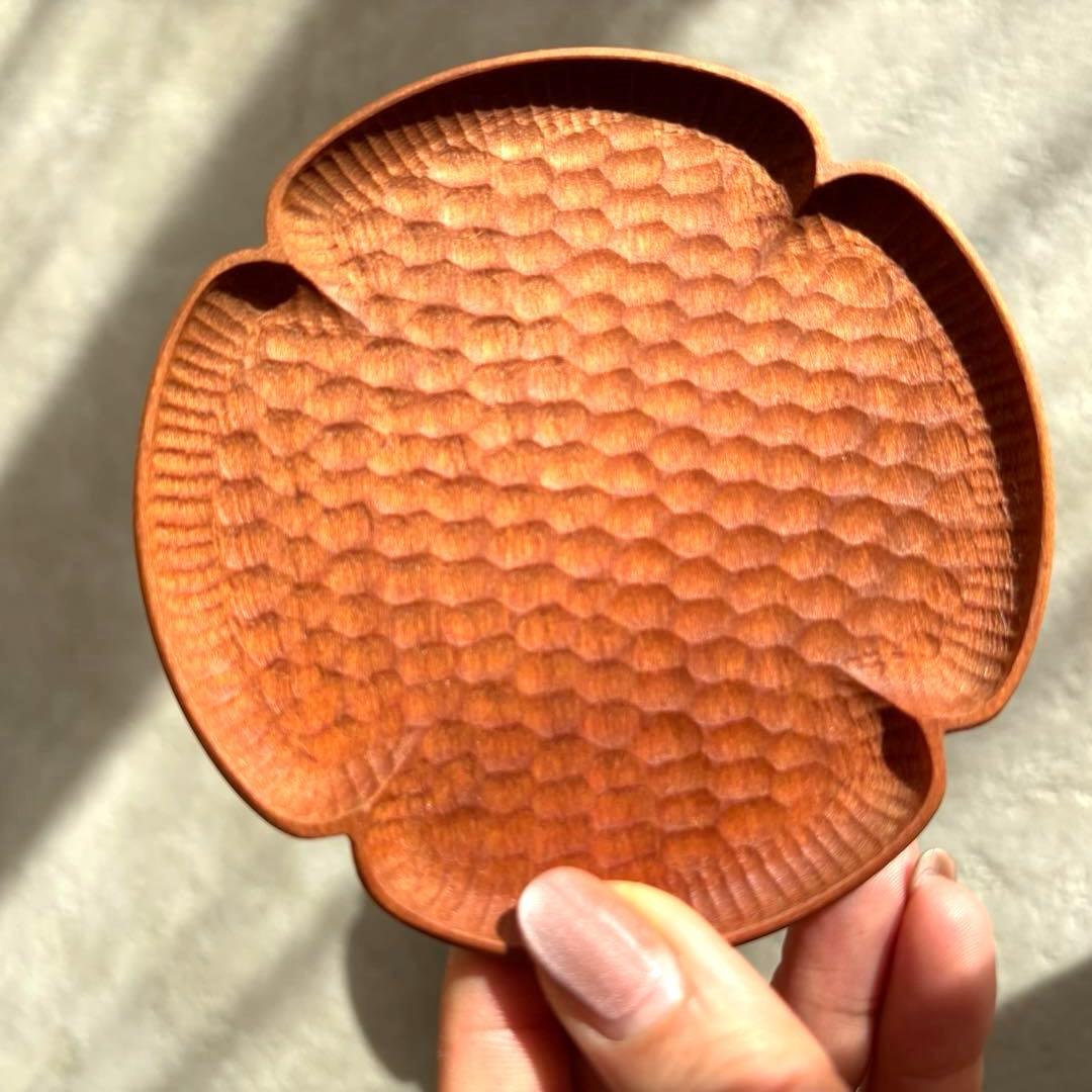 木工房玄 高塚和則 さくらコースター こだち 桜 無垢材 日本製 作家もの