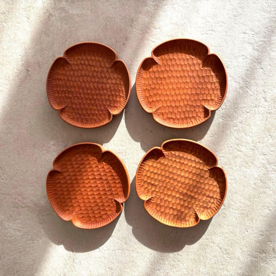 木工房玄 高塚和則 さくらコースター こだち 桜 無垢材 日本製 作家もの