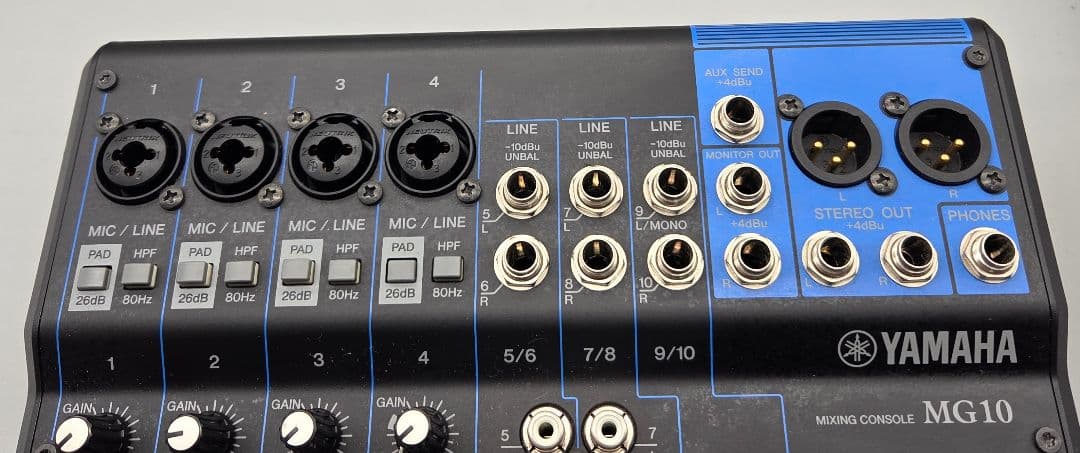 ヤマハ　YAMAHA MG10 アナログミキサー