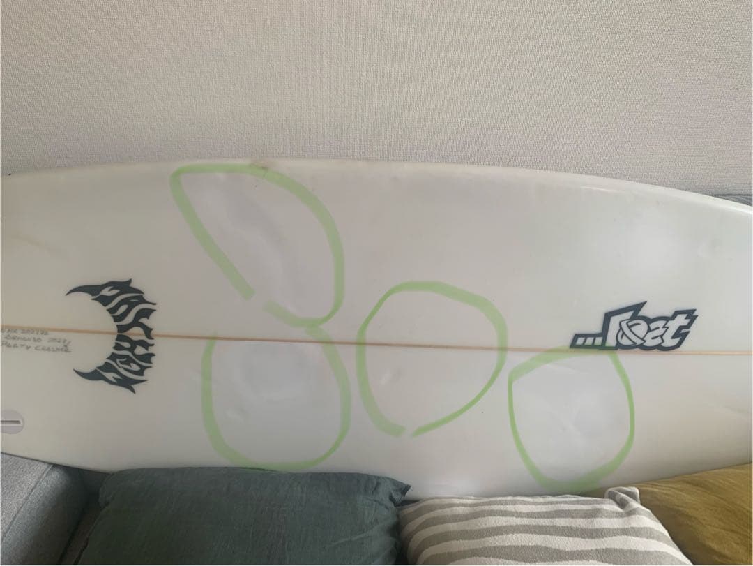 サーフボード(ケース・リーシュ・デッキパッド付き)Surfboard