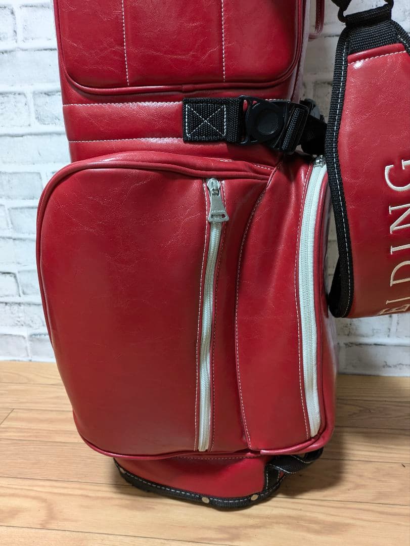 専用★ベルディング　キャディバック　スタンド式　レッド　赤