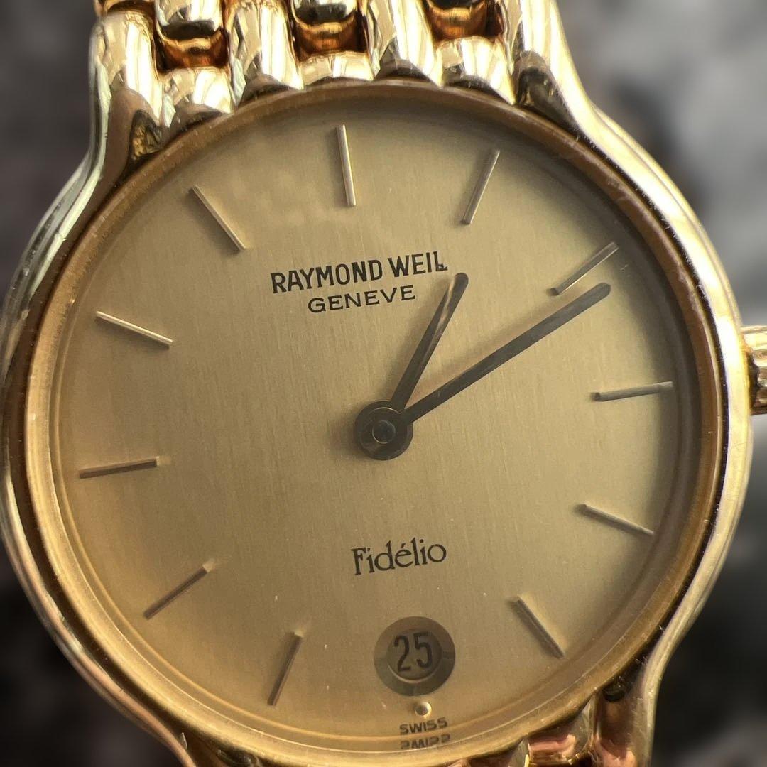 RAYMOND WEIL Fidélio ゴールド腕時計