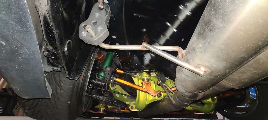 シルビア　s15　80Φ―100Φ　ステンレスデュアルマフラー