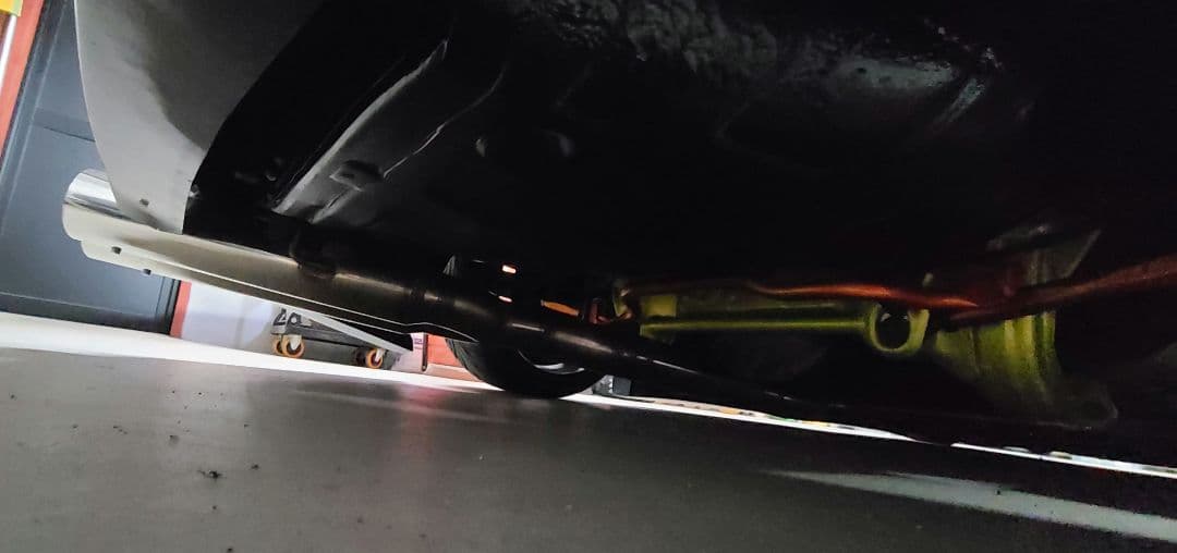 シルビア　s15　80Φ―100Φ　ステンレスデュアルマフラー