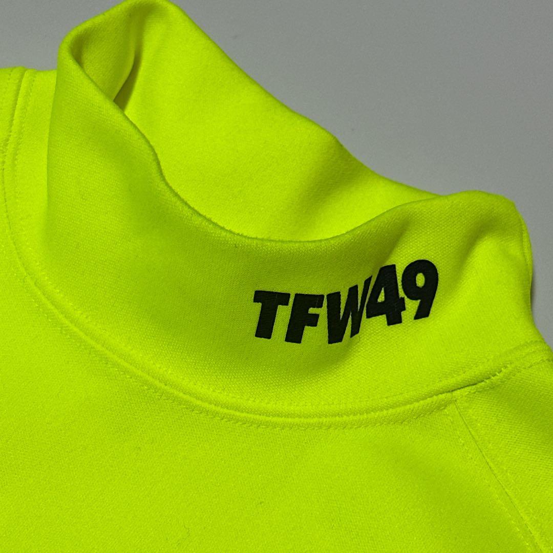 TFW49 モックネック 長袖 裏起毛トップス L ゴルフウェア