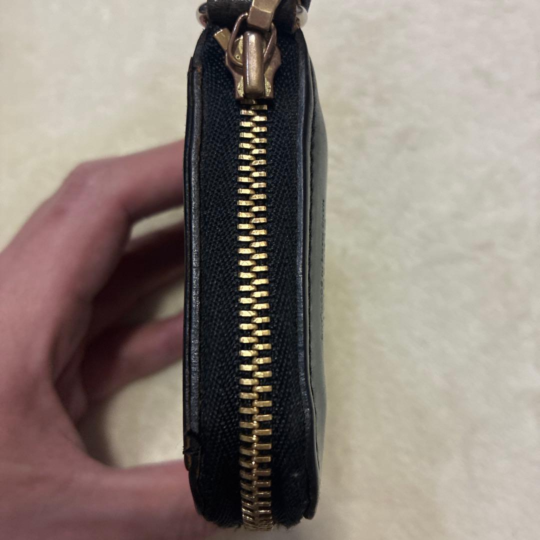 GLEN ジップアラウンドスモールウォレット　ブラック