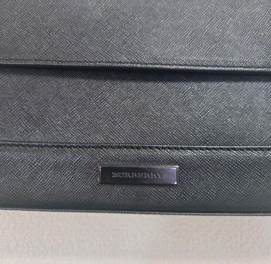 BURBERRY　 サフィアーノレザー　ワンショルダーバッグ　アクセサリーポーチ