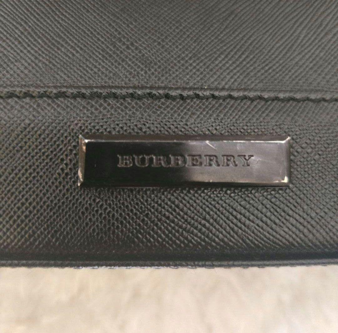 BURBERRY　 サフィアーノレザー　ワンショルダーバッグ　アクセサリーポーチ