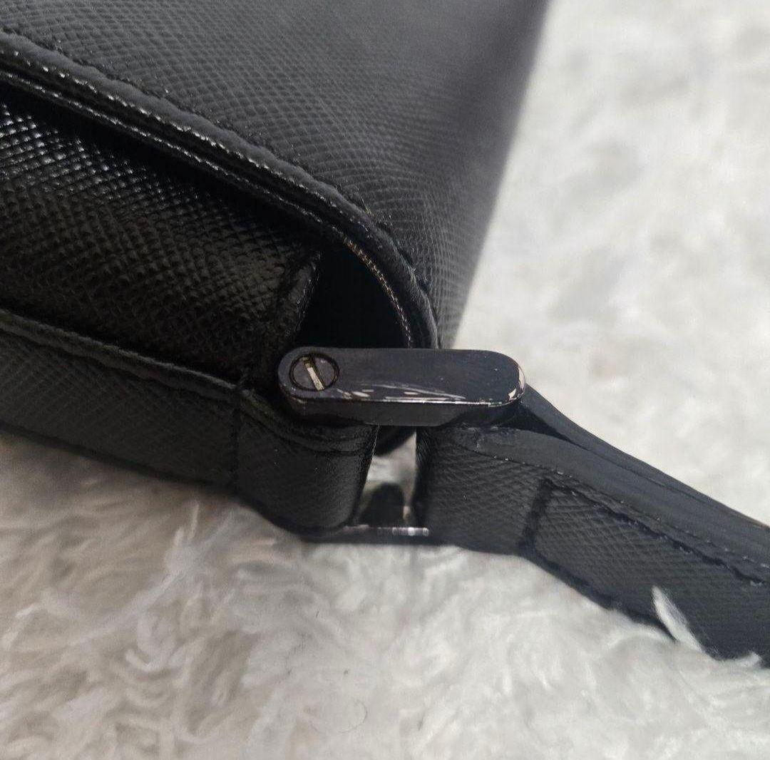 BURBERRY　 サフィアーノレザー　ワンショルダーバッグ　アクセサリーポーチ