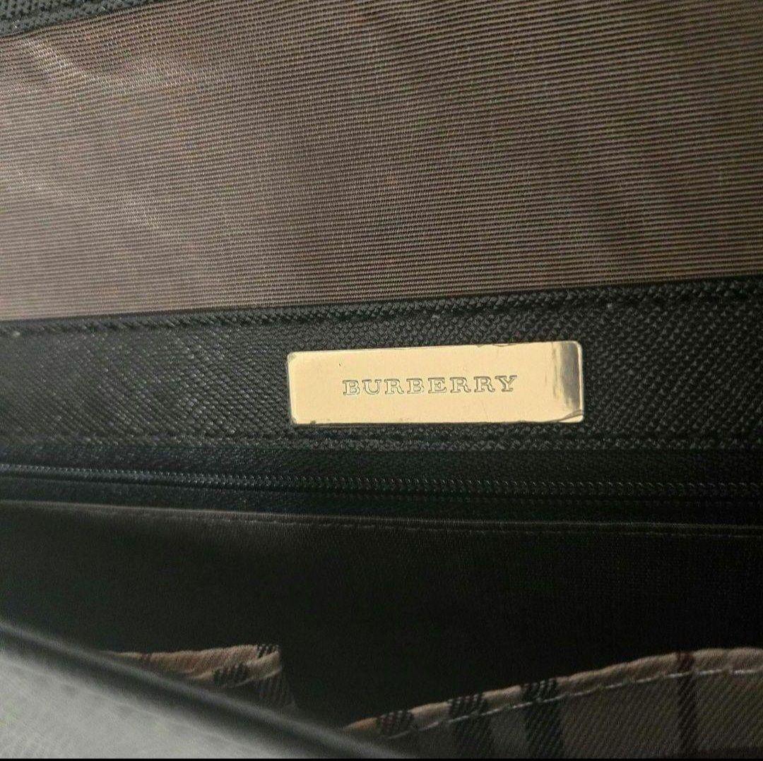 BURBERRY　 サフィアーノレザー　ワンショルダーバッグ　アクセサリーポーチ