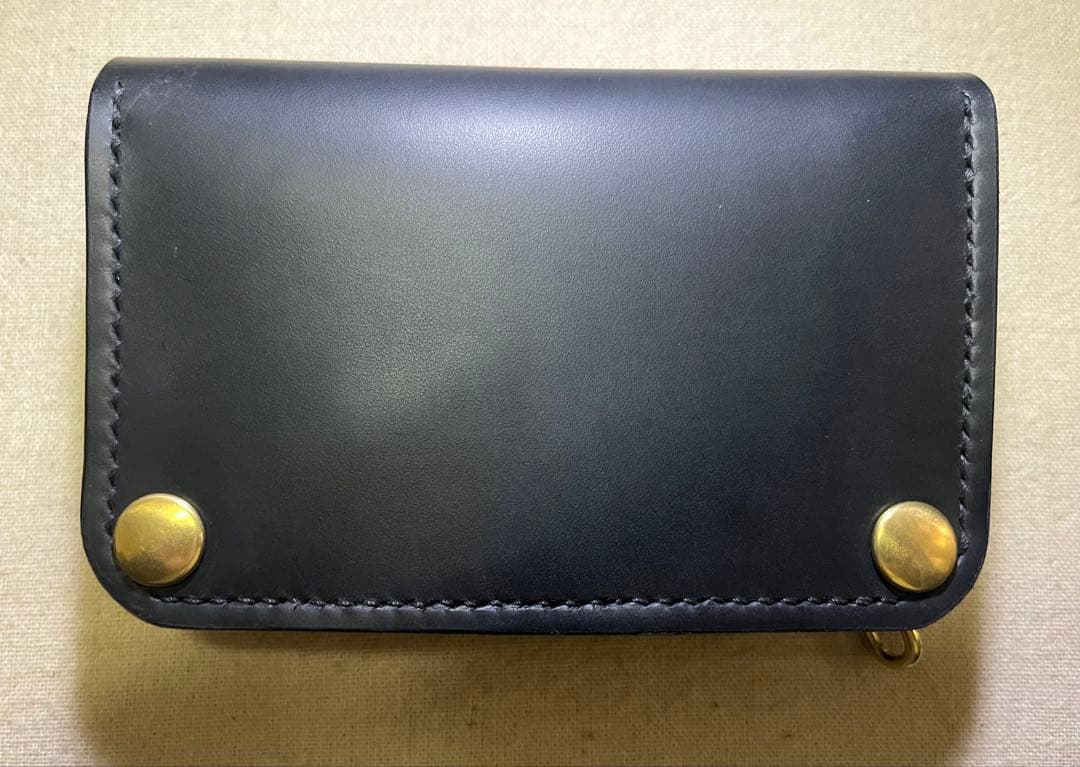ミドル トラッカーウォレット 3層 姫路レザー