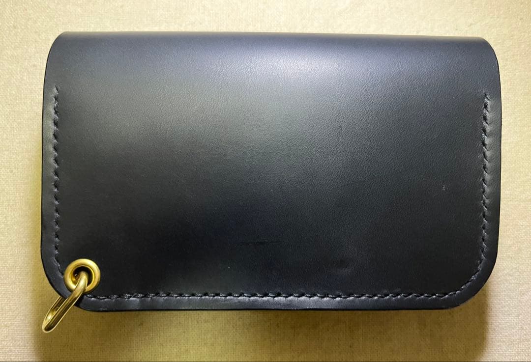 ミドル トラッカーウォレット 3層 姫路レザー