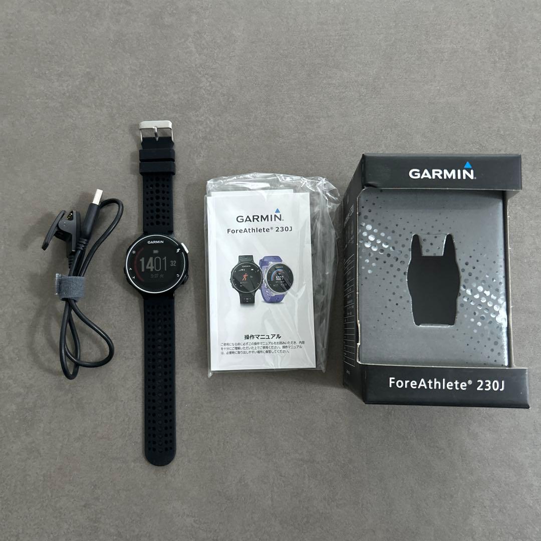 専用出品　GARMIN ForeAthlete 230J ブラック
