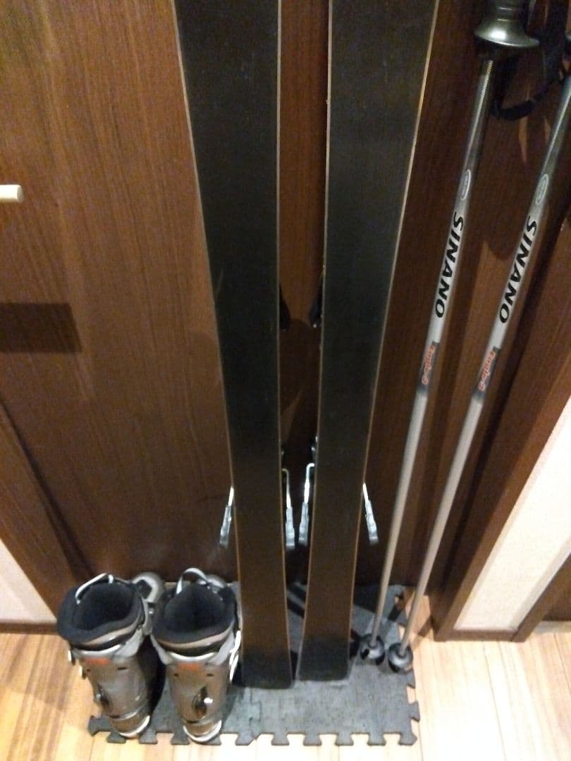 高品質！NORDICA/学生・男性用/カーボンスキーセット・メンテ・WAX済み✔