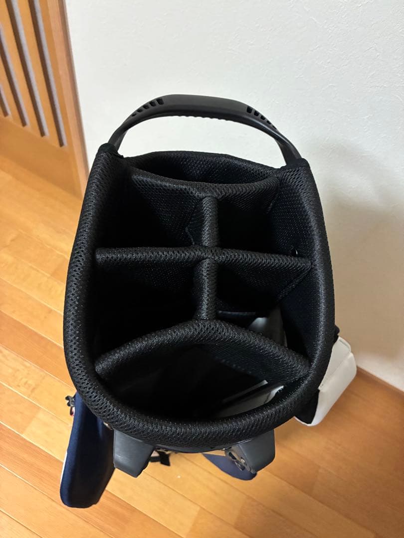 Callaway CHEV キャディバッグ ホワイト/ネイビー