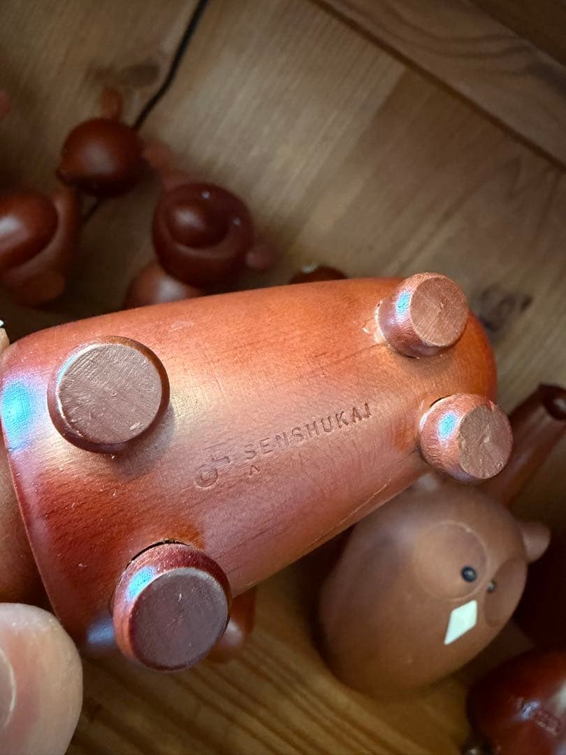 千趣会　ロイヤルペット　木製　アニマル フィギュア　北欧　19体