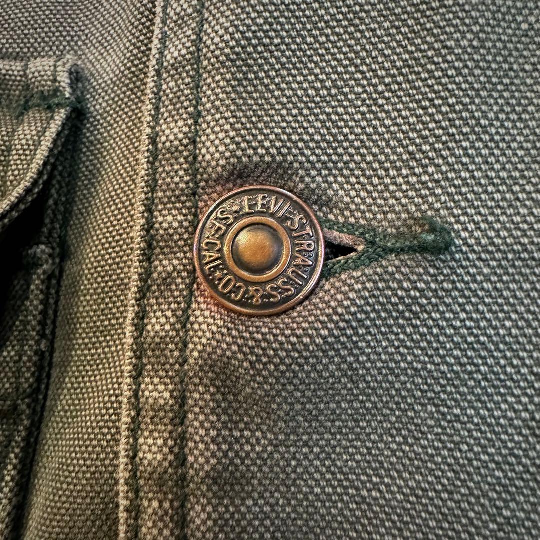 希少 リーバイス ダックジャケット モスグリーン ビンテージ M